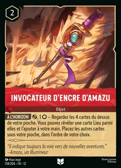 Invocateur d'Encre d'Amazu 134/204 — Wilds Unknown
