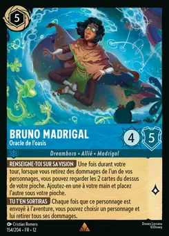 Bruno Madrigal - Oracle de l'oasis 154/204 — Wilds Unknown