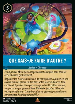 Que sais-je faire d'autre ? 163/204 — Wilds Unknown
