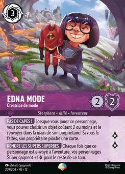 Edna Mode - Créatrice de mode 209/204 — Wilds Unknown