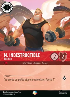 M. Indestructible - Bob Parr 215/204 — Wilds Unknown