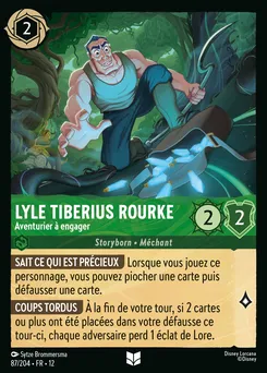 Lyle Tiberius Rourke - Aventurier à engager 87/204 — Wilds Unknown