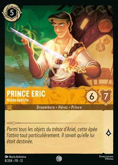 Prince Eric - Noble épéiste 8/204 — Wilds Unknown