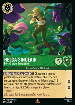 Helga Sinclair - Prête à toute éventualité 93/204 — Wilds Unknown