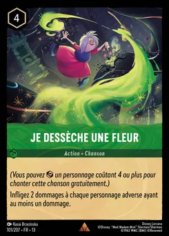 Je dessèche une fleur 101/207 — Attack of the Vine!