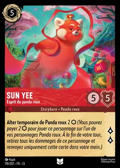 Sun Yee - Esprit du panda roux 119/207 — Attack of the Vine!