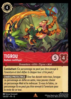 Tigrou - Barbare mellifique 126/207 — Attack of the Vine!