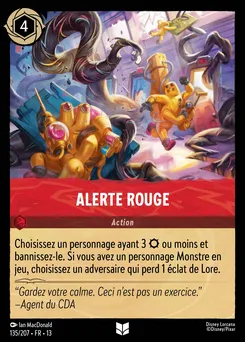 Alerte rouge 135/207 — Attack of the Vine!