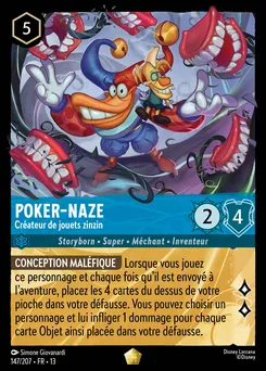 Poker-Naze - Créateur de jouets zinzin 147/207 — Attack of the Vine!