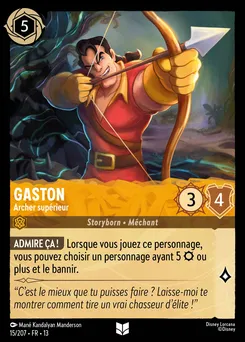 Gaston - Archer supérieur 15/207 — Attack of the Vine!