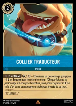 Collier traducteur 173/207 — Attack of the Vine!