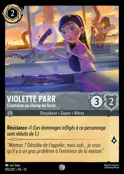 Violette Parr - S'entraîne au champ de force 183/207 — Attack of the Vine!