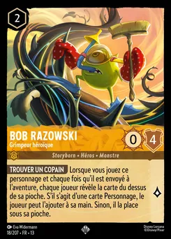 Bob Razowski - Grimpeur héroïque 18/207 — Attack of the Vine!