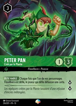Peter Pan - Créé par la Plante 216/207 — Attack of the Vine!