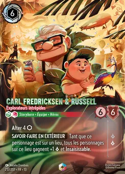 Carl Fredricksen & Russell - Explorateurs intrépides 237/207 — Attack of the Vine!