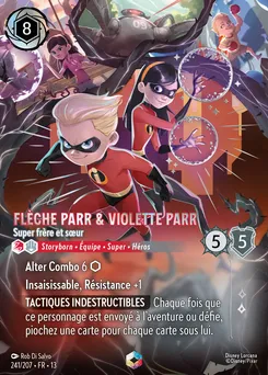 Flèche Parr & Violette Parr - Super frère et sœur 241/207 — Attack of the Vine!