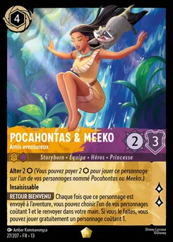 Pocahontas & Meeko - Amis aventureux 27/207 — Attack of the Vine!