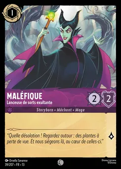 Maléfique - Lanceuse de sorts exultante 39/207 — Attack of the Vine!