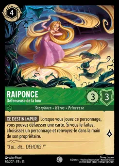 Raiponce - Défenseuse de la tour 80/207 — Attack of the Vine!