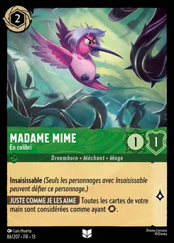 Madame Mime - En colibri 86/207 — Attack of the Vine!