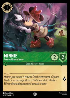 Minnie - Aventurière curieuse 87/207 — Attack of the Vine!
