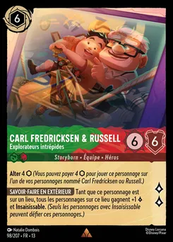 Carl Fredricksen & Russell - Explorateurs intrépides 98/207 — Attack of the Vine!