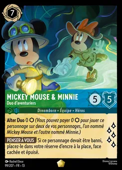 Mickey Mouse & Minnie - Duo d'aventuriers 99/207 — Attack of the Vine!