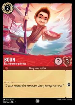 Boun - Entrepreneur précoce 104/204 — Rise of the Floodborn