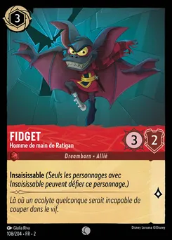 Fidget - Homme de main de Ratigan 108/204 — Rise of the Floodborn