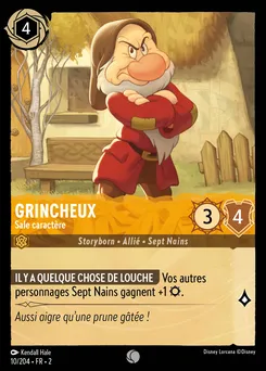 Grincheux - Sale caractère 10/204 — Rise of the Floodborn