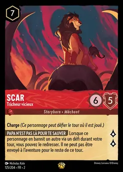Scar - Tricheur vicieux 125/204 — Rise of the Floodborn