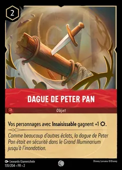 Dague de Peter Pan 135/204 — Rise of the Floodborn