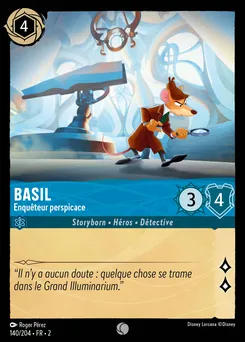 Basil - Enquêteur perspicace 140/204 — Rise of the Floodborn