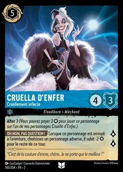 Cruella d'Enfer - Cruellement infecte 145/204 — Rise of the Floodborn