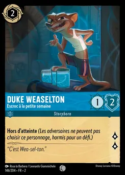 Duke Weaselton - Escroc à la petite semaine 146/204 — Rise of the Floodborn