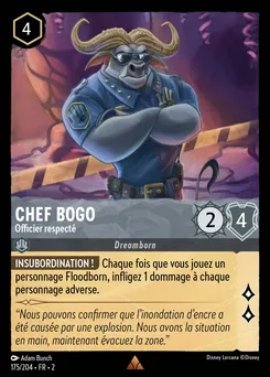 Chef Bogo - Officier respecté 175/204 — Rise of the Floodborn