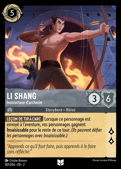 Li Shang - Instructeur d'archerie 187/204 — Rise of the Floodborn