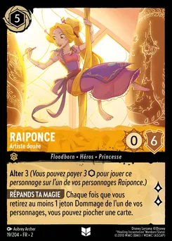 Raiponce - Artiste douée 19/204 — Rise of the Floodborn