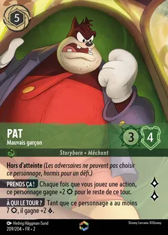 Pat - Mauvais garçon 209/204 — Rise of the Floodborn