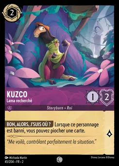 Kuzco - Lama recherché 45/204 — Rise of the Floodborn
