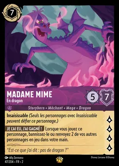 Madame Mime - En dragon 47/204 — Rise of the Floodborn