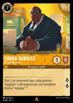 Cobra Bubbles - Simple éducateur 4/204 — Rise of the Floodborn