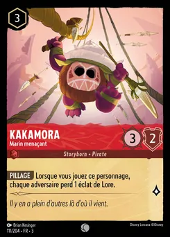 Kakamora - Marin menaçant 111/204 — Into the Inklands