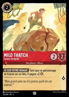 Milo Thatch - Savant intrépide 115/204 — Into the Inklands