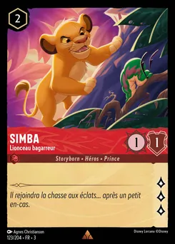 Simba - Lionceau bagarreur 123/204 — Into the Inklands
