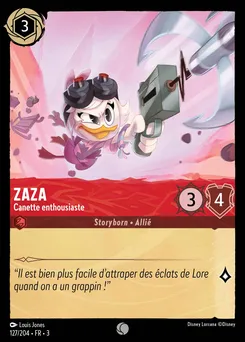 Zaza - Canette enthousiaste 127/204 — Into the Inklands