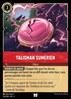 Talisman sumérien 133/204 — Into the Inklands