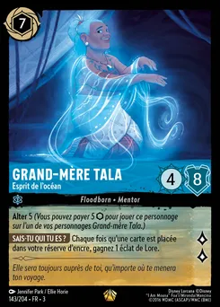 Grand-mère Tala - Esprit de l'océan 143/204 — Into the Inklands