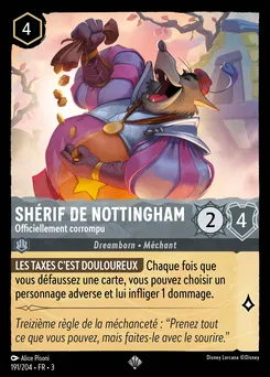 Shérif de Nottingham - Officiellement corrompu 191/204 — Into the Inklands