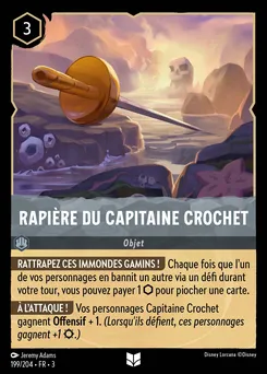 Rapière du Capitaine Crochet 199/204 — Into the Inklands